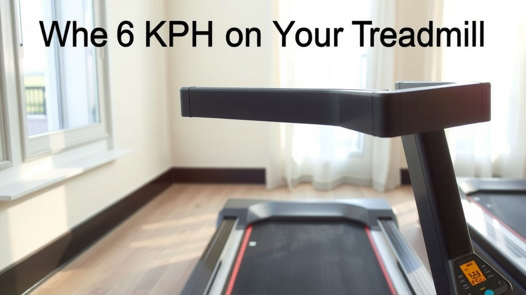 Understanding 6 KPH on Your Treadmill