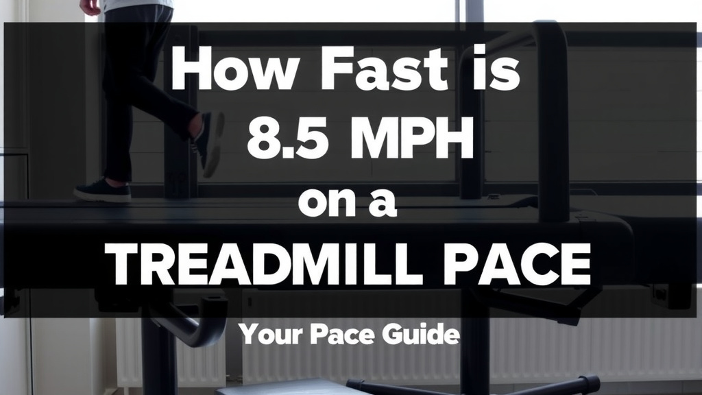 Understanding the 8.5 MPH Treadmill Pace