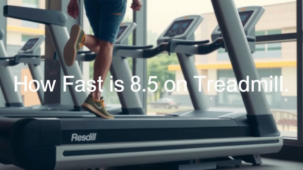 How Fast is 8.5 on a Treadmill? Your Pace Guide