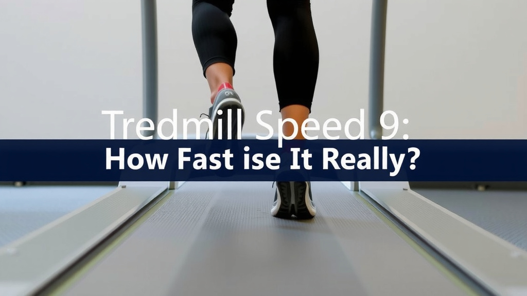 Treadmill Speed 9: How Fast Is It Really?