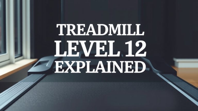 Treadmill Level 12 Speed Explained