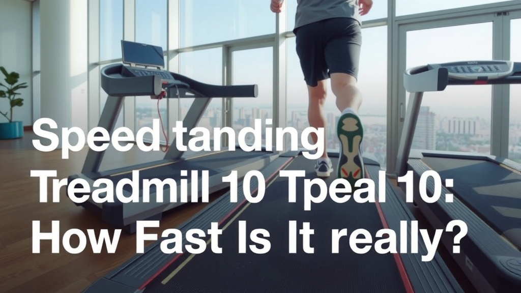 Understanding Treadmill Speed 10