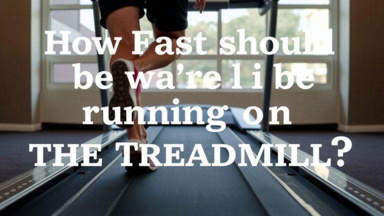 How Fast Should You Run on the Treadmill?