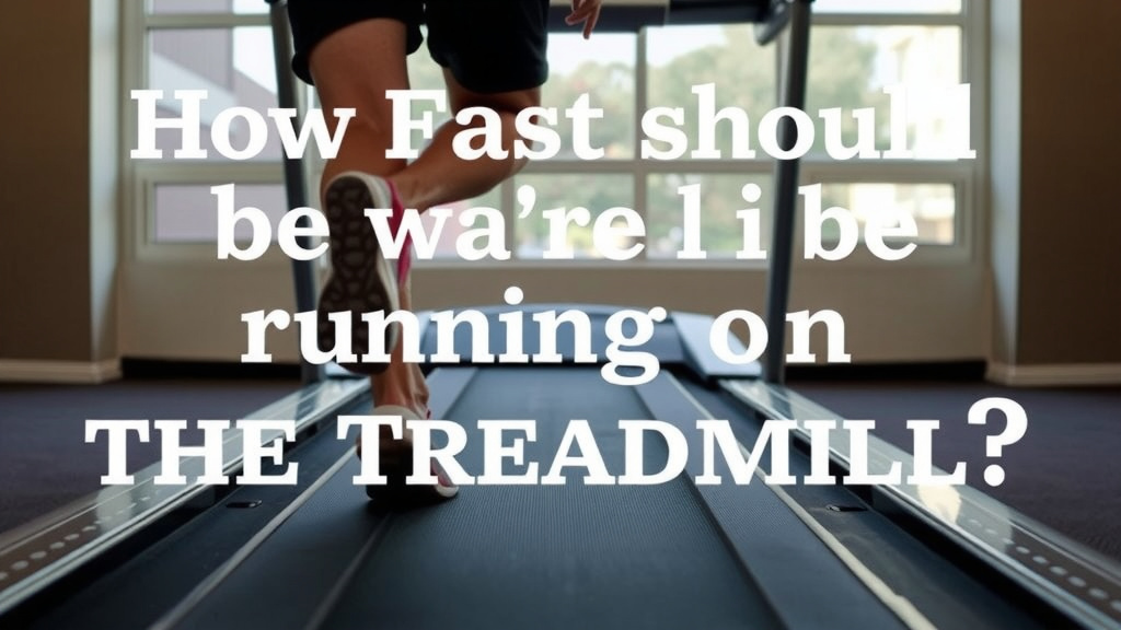 How Fast Should You Run on the Treadmill?