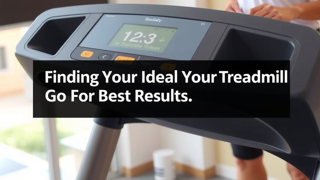 Finding Your Ideal Treadmill Pace