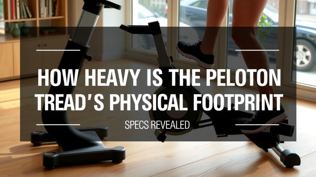 Understanding the Peloton Tread's Physical Footprint