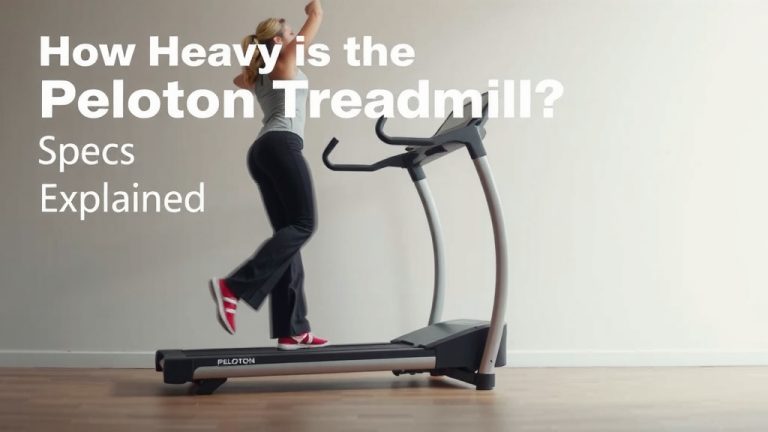 How Heavy is the Peloton Treadmill? Specs Explained